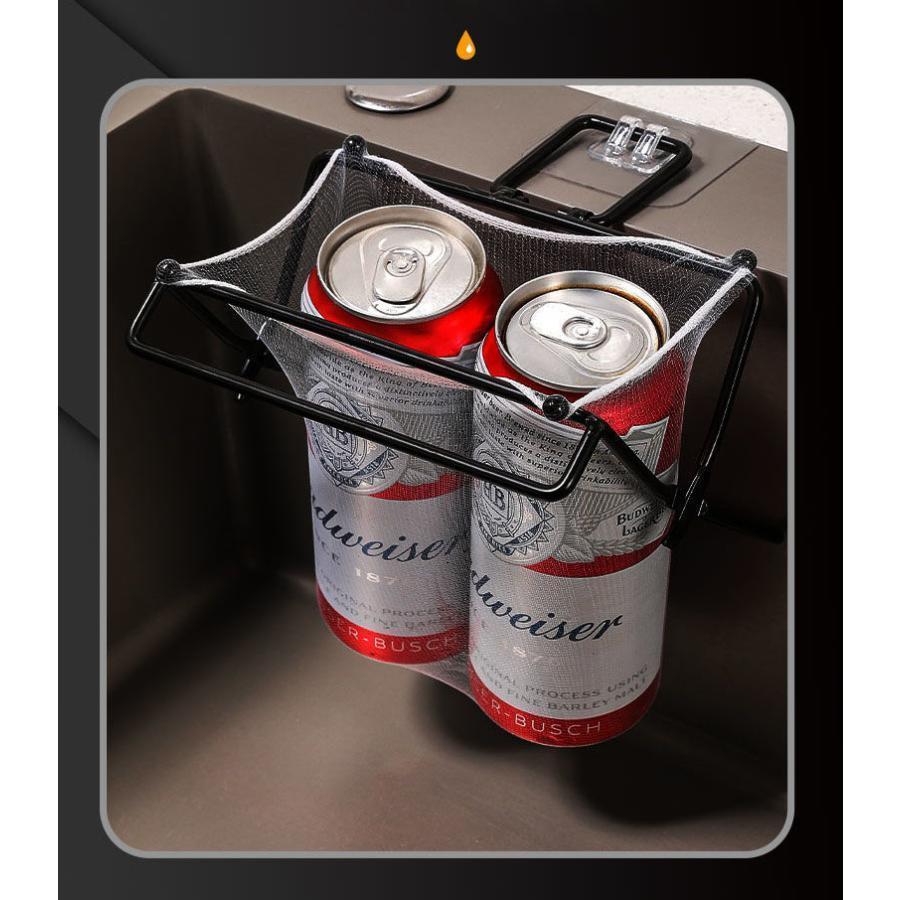 水切りネット ホルダー シンク ゴミ受け ストレーナー フォルダー インテリア 台所 キッチン 三角コーナーいらず シンク ゴミ 折りたたみ | ブランド登録なし | 10