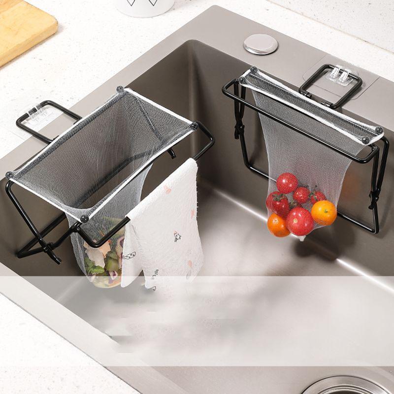 水切りネット ホルダー シンク ゴミ受け ストレーナー フォルダー インテリア 台所 キッチン 三角コーナーいらず シンク ゴミ 折りたたみ | ブランド登録なし | 05
