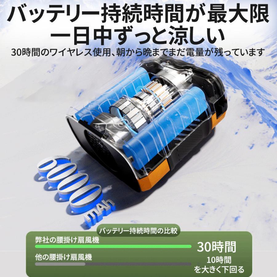 腰掛け扇風機 扇風機 ハンズフリーファン 小型 軽量 静音 腰掛 ベルトファン 100段階風量調節 携帯扇風機 高温対策 熱中症対策 屋外作業 工事現場 2025年新登場 |  | 15