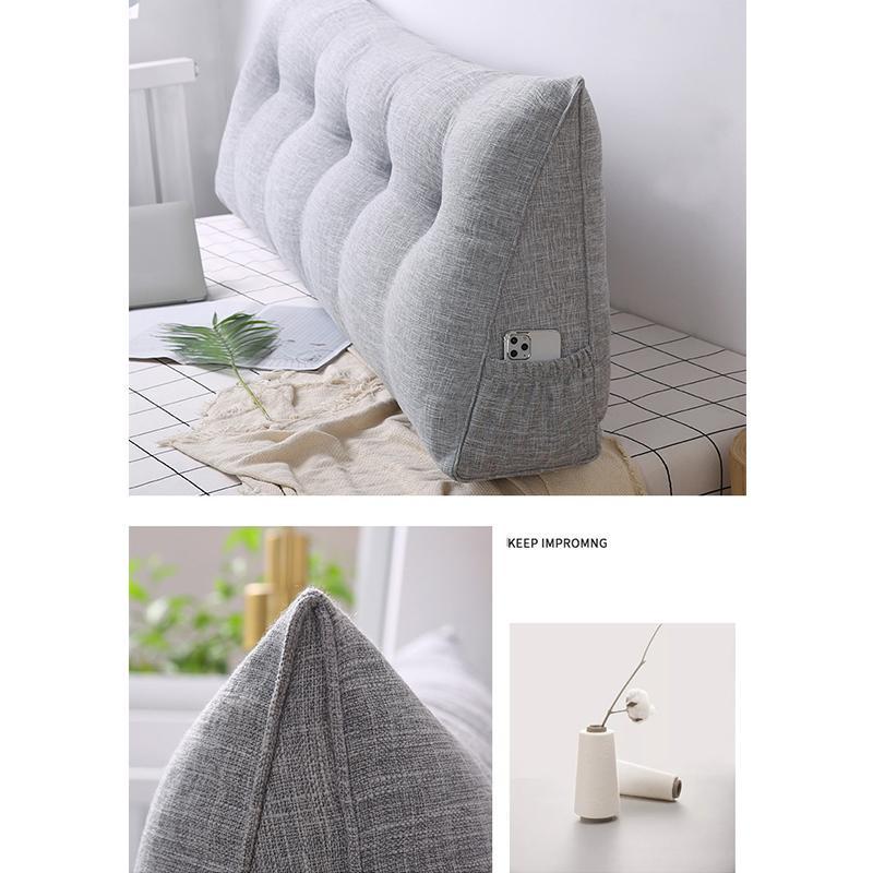 背もたれ クッション 大きい おしゃれ ウェッジ枕 ベッド 三角クッション 読書枕 腰椎パッド ソファクッション 腰枕 長方形 リビング 足枕 ふわふわ 人気商品 |  | 15