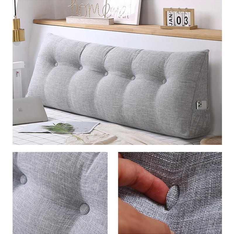 背もたれ クッション 大きい おしゃれ ウェッジ枕 ベッド 三角クッション 読書枕 腰椎パッド ソファクッション 腰枕 長方形 リビング 足枕 ふわふわ 人気商品 |  | 17