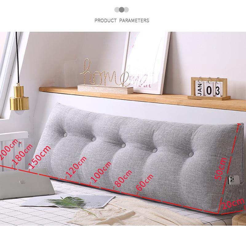 背もたれ クッション 大きい おしゃれ ウェッジ枕 ベッド 三角クッション 読書枕 腰椎パッド ソファクッション 腰枕 長方形 リビング 足枕 ふわふわ 人気商品 |  | 02