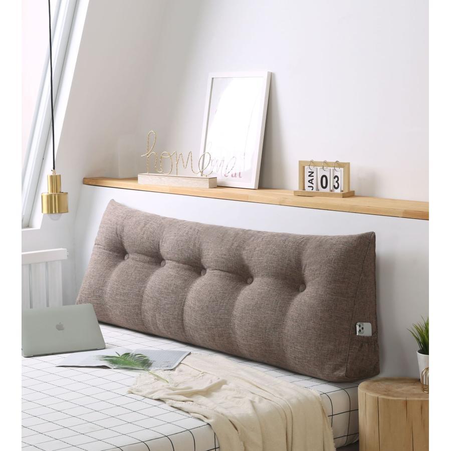 背もたれ クッション 大きい おしゃれ ウェッジ枕 ベッド 三角クッション 読書枕 腰椎パッド ソファクッション 腰枕 長方形 リビング 足枕 ふわふわ 人気商品 |  | 03