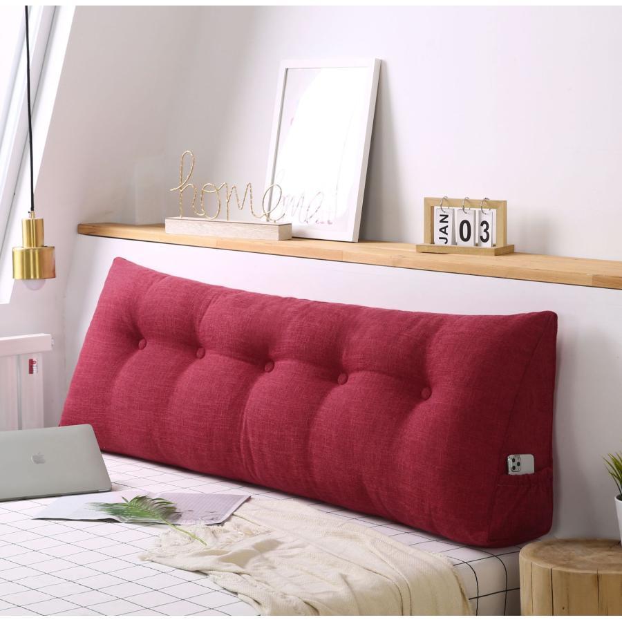 背もたれ クッション 大きい おしゃれ ウェッジ枕 ベッド 三角クッション 読書枕 腰椎パッド ソファクッション 腰枕 長方形 リビング 足枕 ふわふわ 人気商品 |  | 04