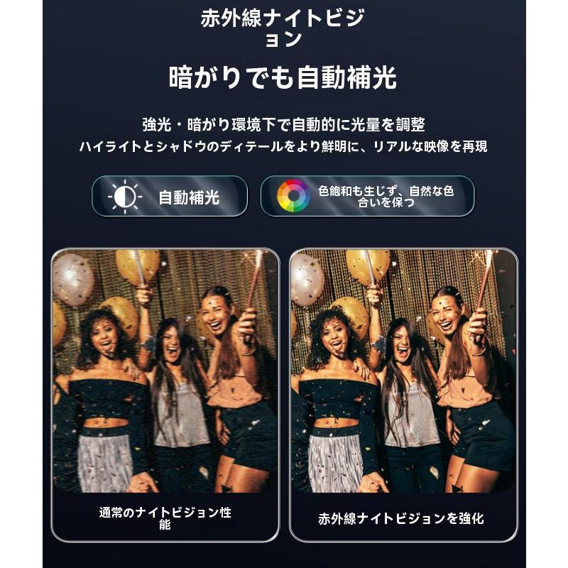 アクションカメラ バイク ドラレコ 小型 ミニ クリップ付き スポーツカメラ 用 自転車 赤外線夜視 手ぶれ補正 | ブランド登録なし | 13