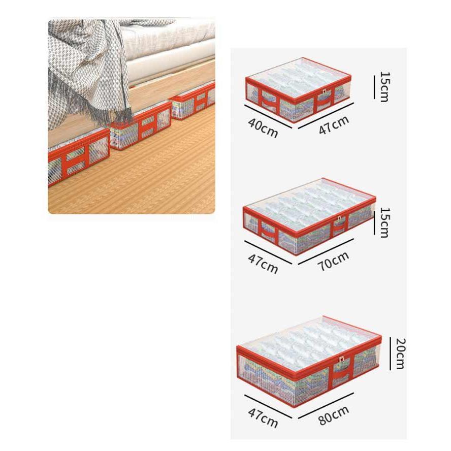薄型 15cm おもちゃ収納 20cm ベッド下 ベッド下収納箱 おしゃれ 49L 30L ベッド下 ベッド下収納ボックス 75L 大容量 衣類収納 | ブランド登録なし | 16