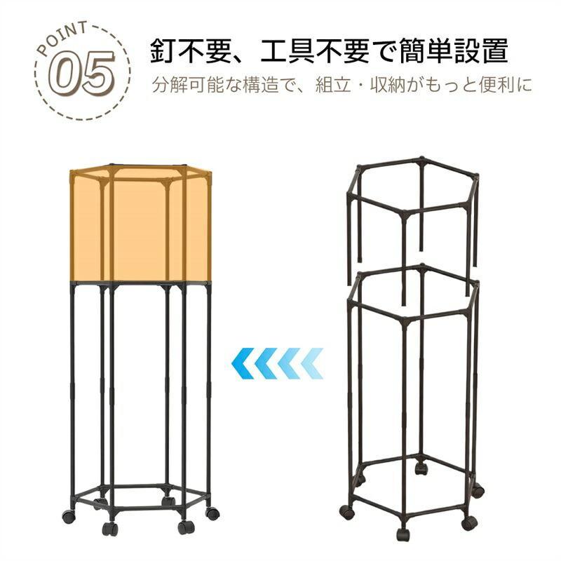 物干し 六角形 物干しスタンド 1段 2段 ハンガーラック 簡単 組立 室内物干し 物干し 洗濯物干し 部屋干し タオル干し 収納 |  | 05