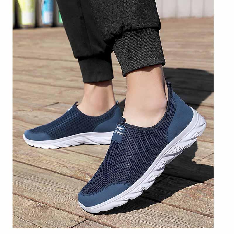 ハンズフリー 靴 メンズ 立ったまま履ける靴 手を使わずに履ける靴 たったまま履けるスニーカー すけつちやーず 紐なしスニーカー メッシュ 靴 上履き 大人 | ブランド登録なし | 14