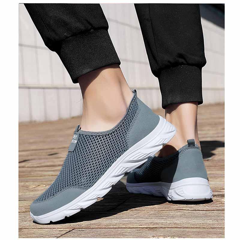 ハンズフリー 靴 メンズ 立ったまま履ける靴 手を使わずに履ける靴 たったまま履けるスニーカー すけつちやーず 紐なしスニーカー メッシュ 靴 上履き 大人 | ブランド登録なし | 15