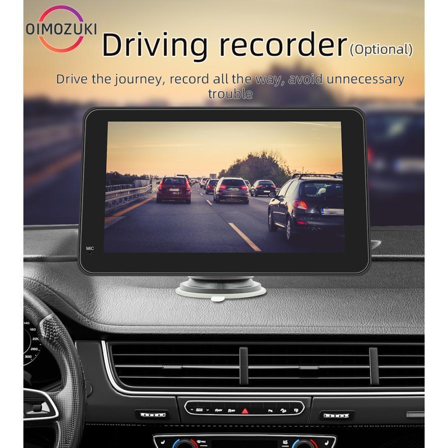 ワイヤレス CarPlay＆Android Auto対応 7インチ ディスプレイオーデイオ バックモニター カーステレオ音声出力 Bluetooth AUX FM カーナビ | ブランド登録なし | 06