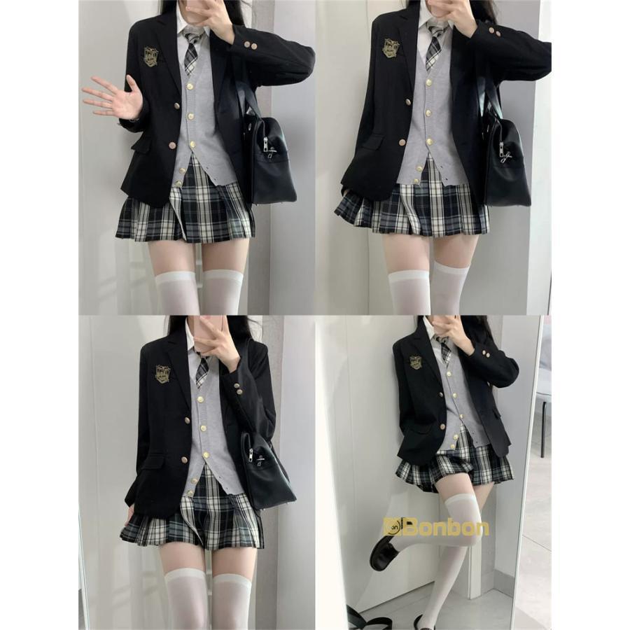 制服 コスプレ ブレザー 6点セット 学生服 女の子 レディース 入学式