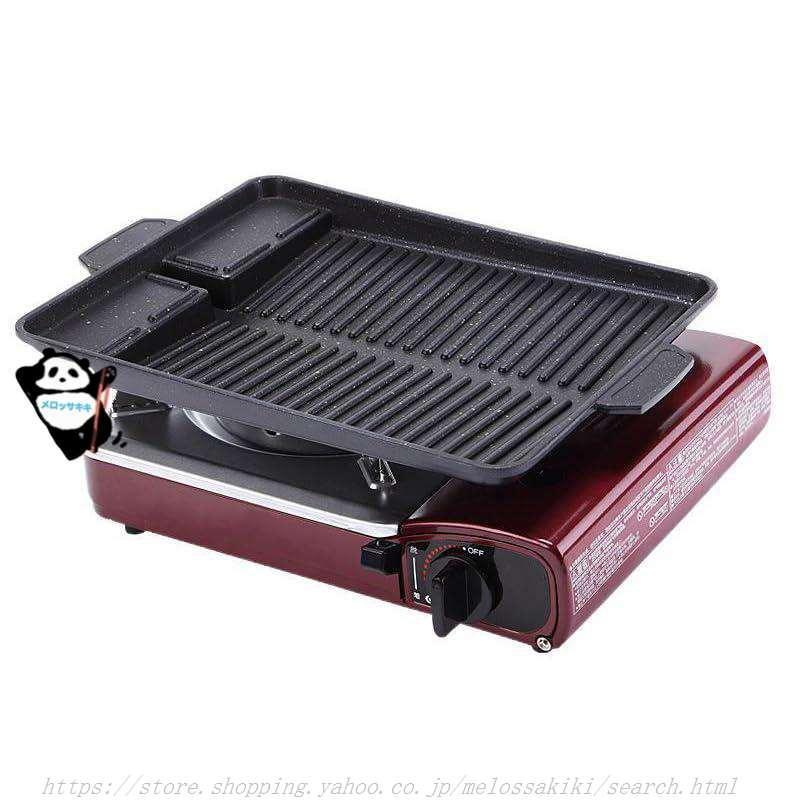 焼肉プレート 角型 IH/ガス対応 サムギョプサル 鉄板 溝付き ヘルシー 焼肉グリル カセットコンロ 対応 油の自動排出構造 カロリーオフ フッ素加工韓国焼肉料理 | ブランド登録なし | 04