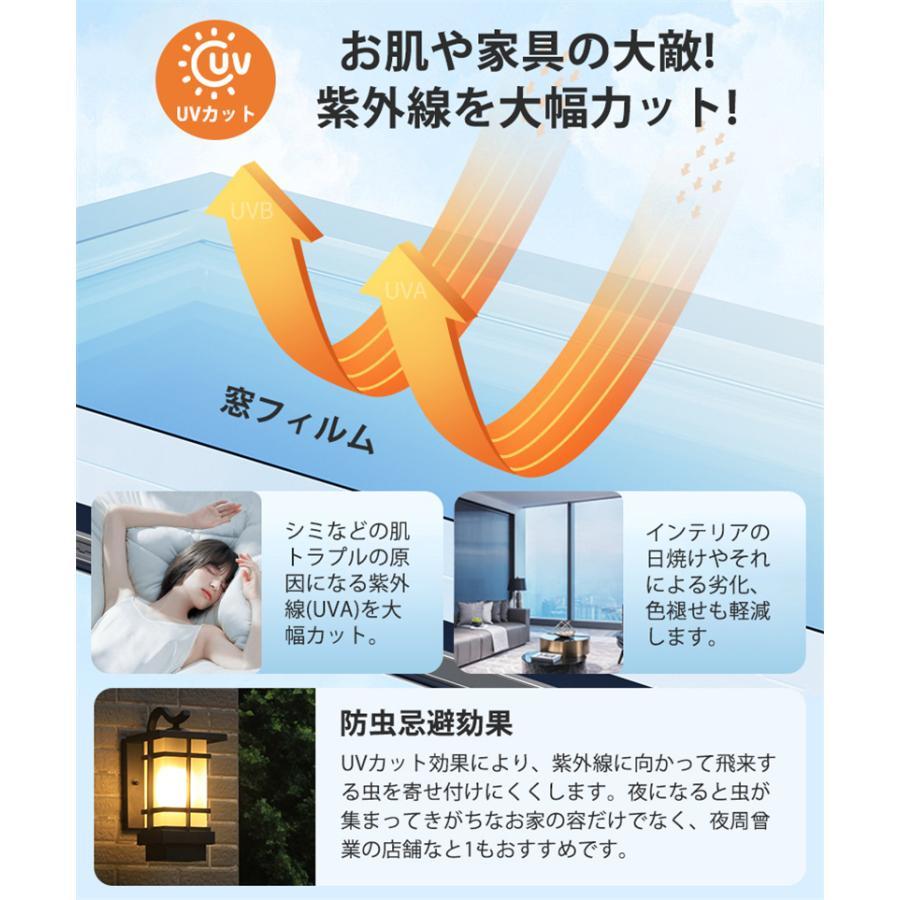 窓ガラス フィルム 目隠し 遮光シート 断熱 保温 90*400cm 飛散防止 はがせる 外から見えない マジックミラー uvカット 節電 防犯 防寒 省エネ | ブランド登録なし | 07