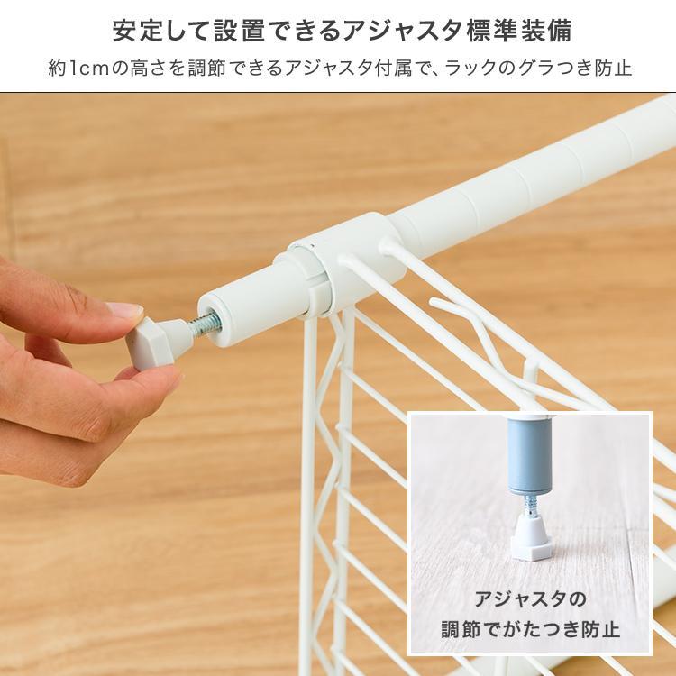 スチールラック スリム おしゃれ 白 幅60 頑丈 キッチンラック 隙間 収納 ラック 棚 幅30 5段 省スペース 収納棚 ホワイト 大容量 ラック ルミナス M1560305 |  | 17