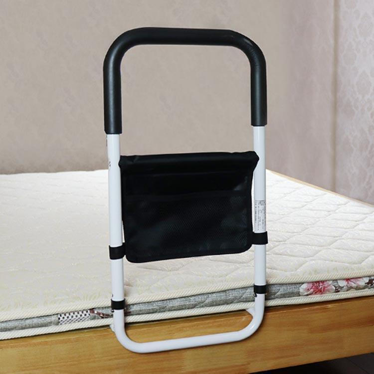 ベッドガード 介護用 寝室 高齢者 ベッド柵 補助ガード ベッドサイドガード 起き上がり手すり 落下防止 転落防止 収納ポケット付き 布団ずれ防止 家 | ブランド登録なし | 01