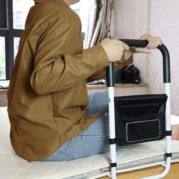 ベッドガード 介護用 寝室 高齢者 ベッド柵 補助ガード ベッドサイドガード 起き上がり手すり 落下防止 転落防止 収納ポケット付き 布団ずれ防止 家 | ブランド登録なし | 03