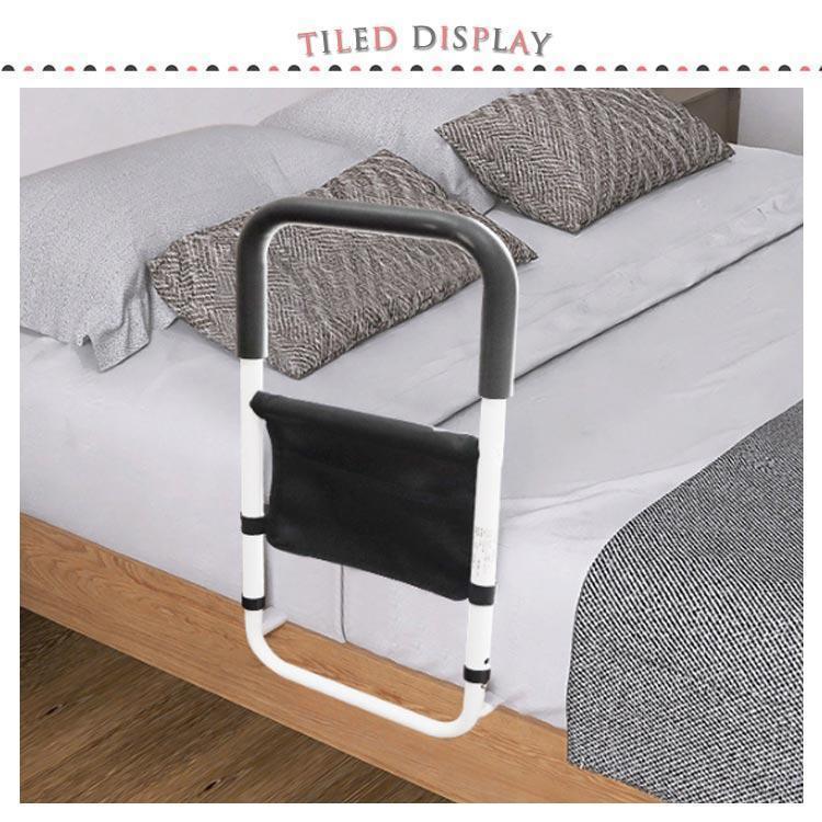 ベッドガード 介護用 寝室 高齢者 ベッド柵 補助ガード ベッドサイドガード 起き上がり手すり 落下防止 転落防止 収納ポケット付き 布団ずれ防止 家 | ブランド登録なし | 06