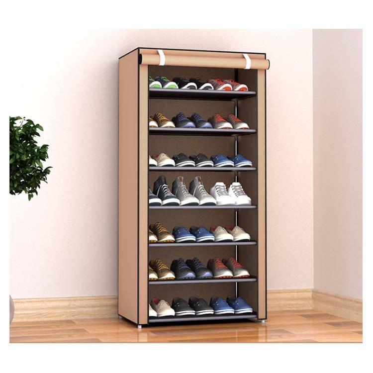 下駄箱 スリム シューズ ラック コンパクト コンパクトシューズラック 防塵 カバー付き 大容量 省スペース 玄関収納 シューズ棚 狭い玄関 無地 ブ |  | 03