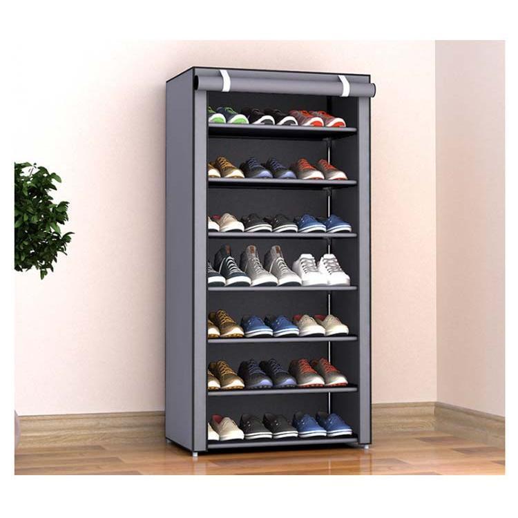 下駄箱 スリム シューズ ラック コンパクト コンパクトシューズラック 防塵 カバー付き 大容量 省スペース 玄関収納 シューズ棚 狭い玄関 無地 ブ |  | 05