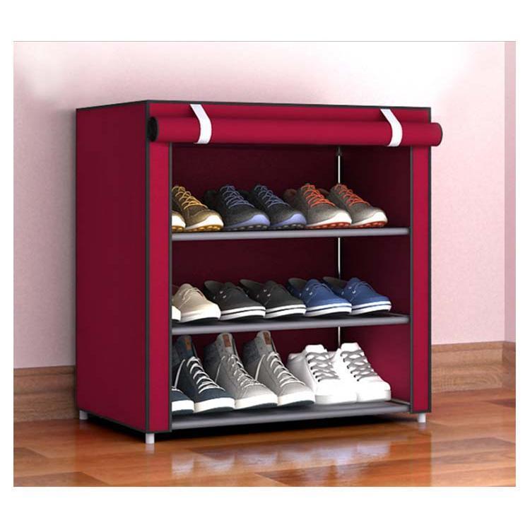 下駄箱 スリム シューズ ラック コンパクト コンパクトシューズラック 防塵 カバー付き 大容量 省スペース 玄関収納 シューズ棚 狭い玄関 無地 ブ |  | 06