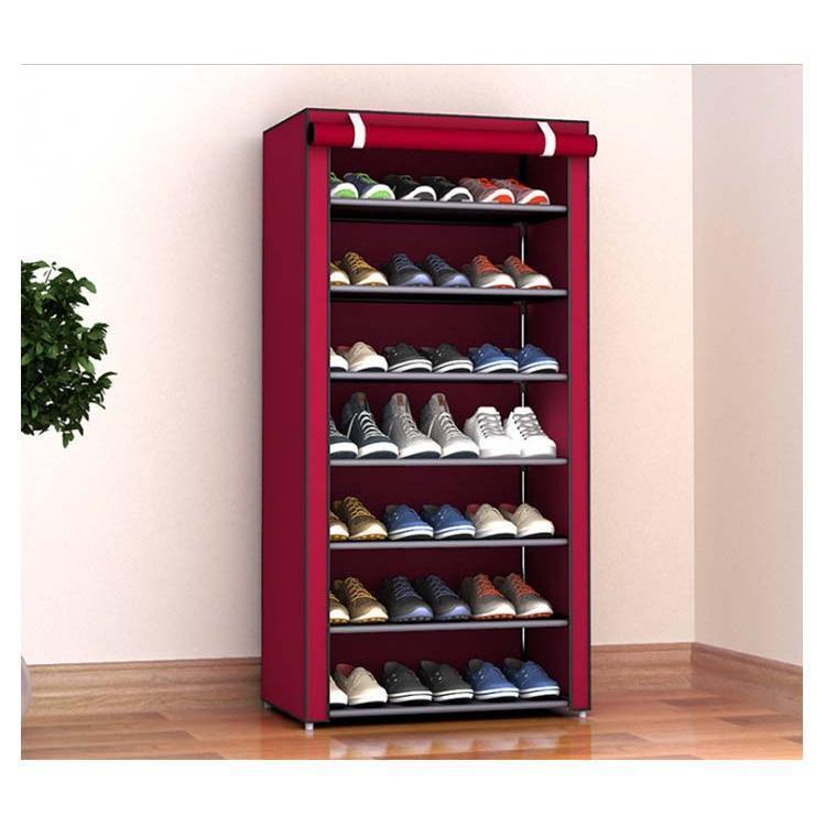 下駄箱 スリム シューズ ラック コンパクト コンパクトシューズラック 防塵 カバー付き 大容量 省スペース 玄関収納 シューズ棚 狭い玄関 無地 ブ |  | 09