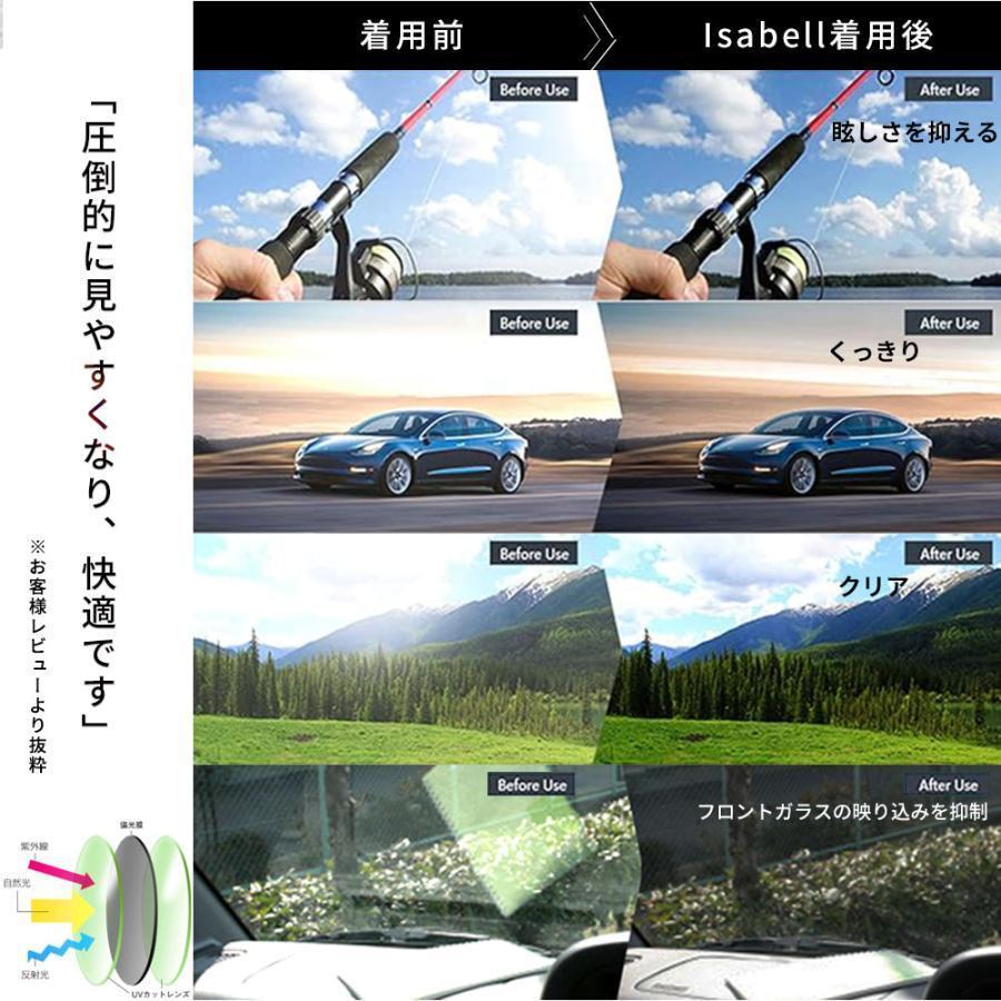 サングラス メンズ 偏光 調光 偏光サングラス 軽量 レディース UVカット スポーツ スポーツサングラス ドライブ 釣り 運転 Isabell |  | 16