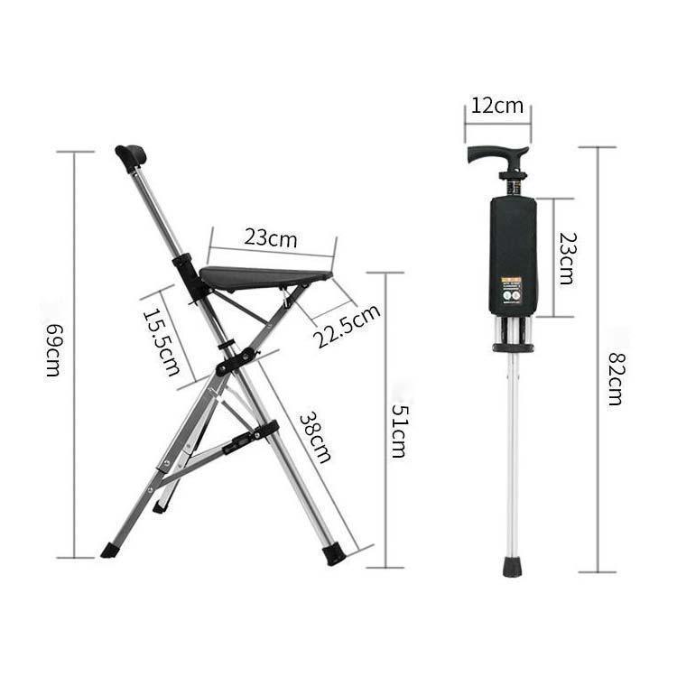 ステッキチェア 椅子になる杖 一本杖 一脚杖 ステッキ チェアー 祖父母