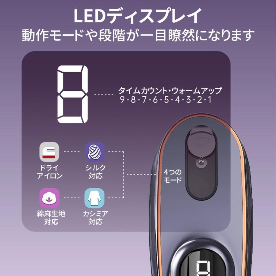 アイロン スチーム ハンディアイロン スチームアイロン 衣類スチーマー 過熱保護 折り畳み 軽量 小型 LED表示 おしゃれ コンパクト 高温スチーム 温度調節 簡単 |  | 10