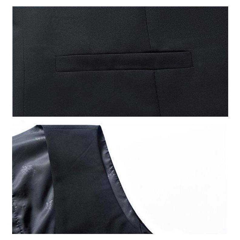 フォーマル 通勤 スーツベスト ベスト トップス 無地 メンズ パーティー スーツ ビジネス 結婚式 出張 カジュアル ベスト チョッキ ノースリーブ | ブランド登録なし | 12