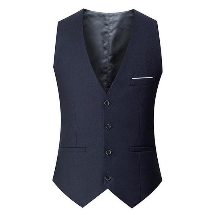 フォーマル 通勤 スーツベスト ベスト トップス 無地 メンズ パーティー スーツ ビジネス 結婚式 出張 カジュアル ベスト チョッキ ノースリーブ | ブランド登録なし | 03