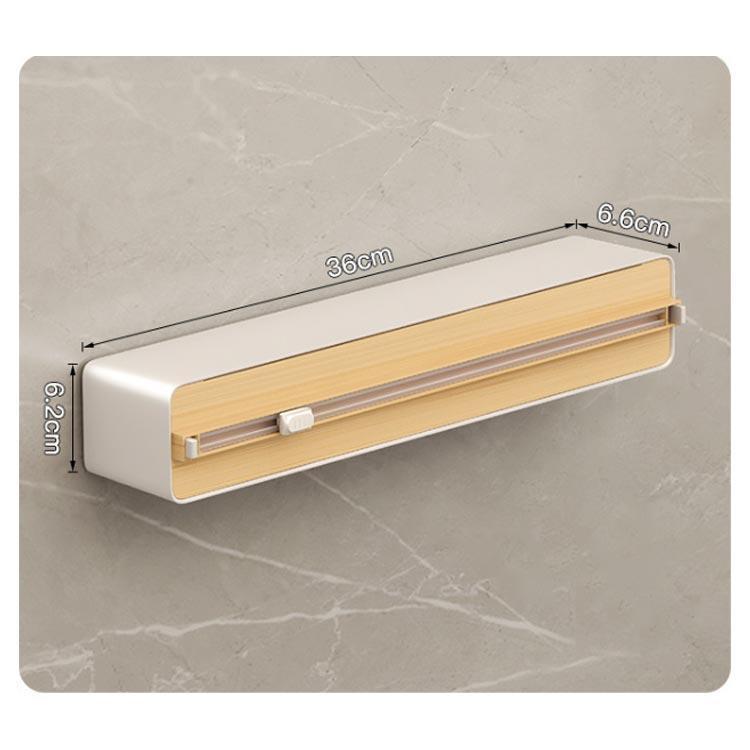 ラップカッター ラップホルダー ラップカット ラップケース クッキングシート キッチン 冷蔵庫 双方向切断 アルミホイルケース マグネット キッチン箔 | ブランド登録なし | 07