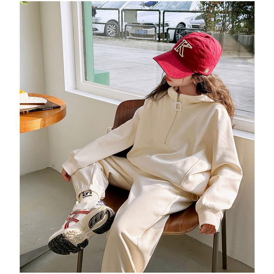 子供服 上下 セットアップ 女の子 スポーツウェア ガールズ パーカー ロングパンツ ルームウェア ジャージ 女児 長袖 普段着 春秋冬 ジュニア服 ジュアル |  | 11