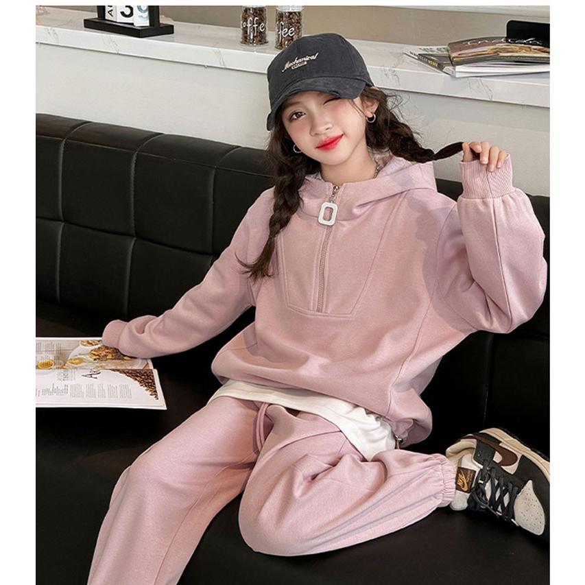 子供服 上下 セットアップ 女の子 スポーツウェア ガールズ パーカー ロングパンツ ルームウェア ジャージ 女児 長袖 普段着 春秋冬 ジュニア服 ジュアル |  | 04