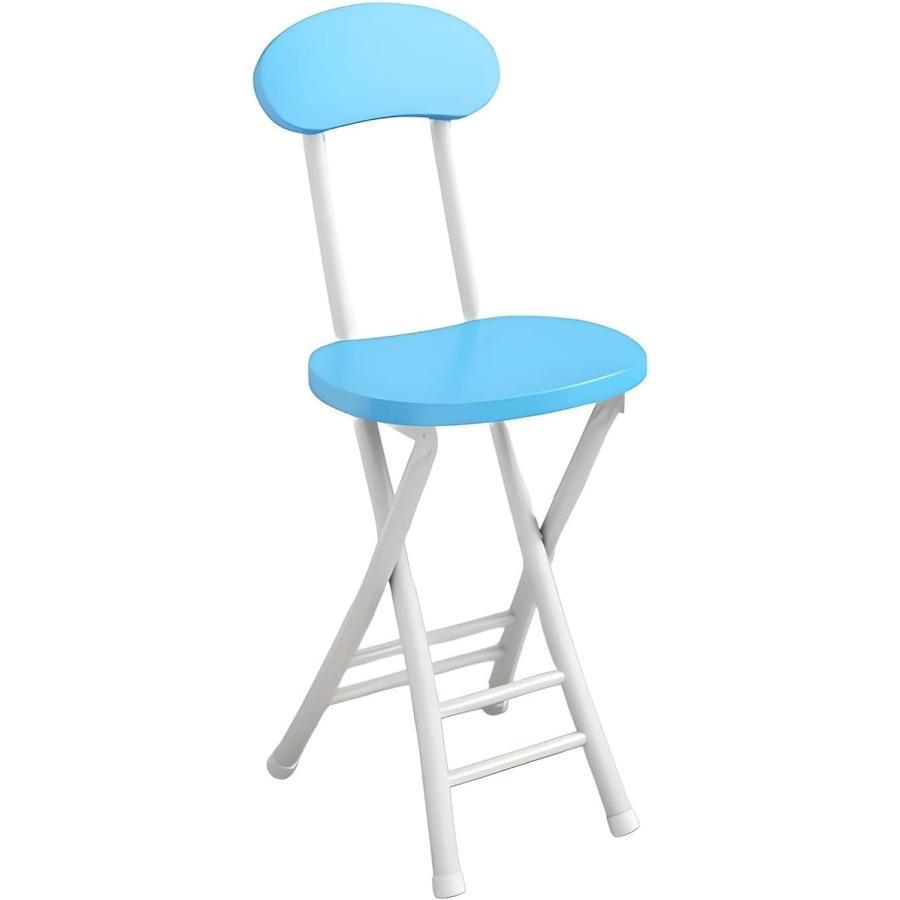 折りたたみ椅子 カウンターチェア 木製 スチール ハイチェア 足置き付き バーチェア ハイスツール ダイニングチェア パイプ椅子 チェア 椅子 朝食 喫茶店 軽量 | ブランド登録なし | 13