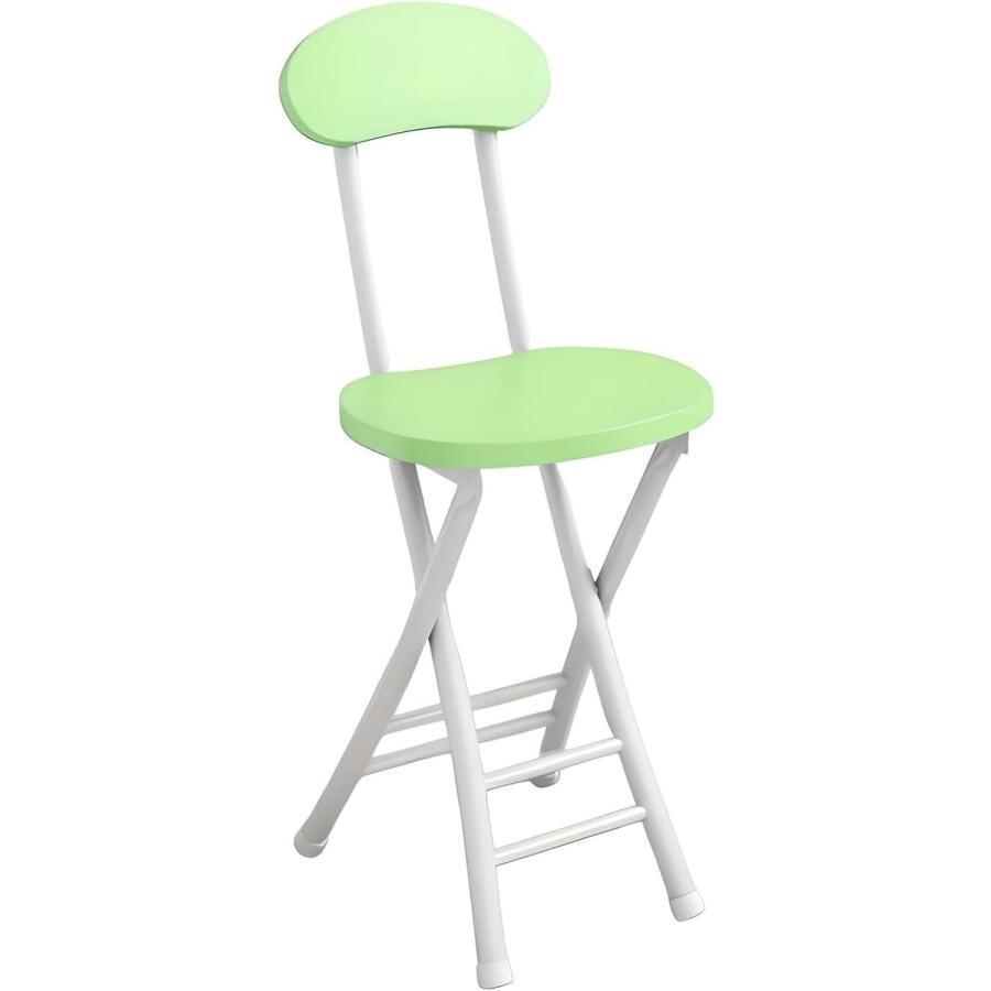 折りたたみ椅子 カウンターチェア 木製 スチール ハイチェア 足置き付き バーチェア ハイスツール ダイニングチェア パイプ椅子 チェア 椅子 朝食 喫茶店 軽量 | ブランド登録なし | 07