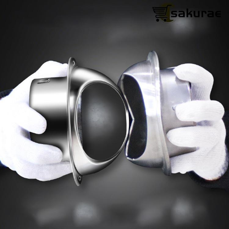 換気口カバー 通気口 丸型 フード付ガラリ 防虫網付 ステンレス製 吸気口 ダクト用 丸型 屋内 換気部品 自然換気用 ダクトホース接続 換気ホース接 |  | 02