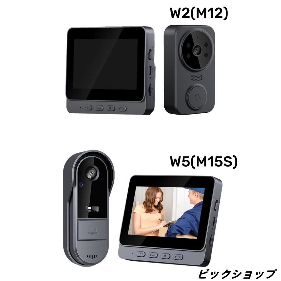 インターホン ワイヤレス ドアホン 付き モニター付き テレビドアホン