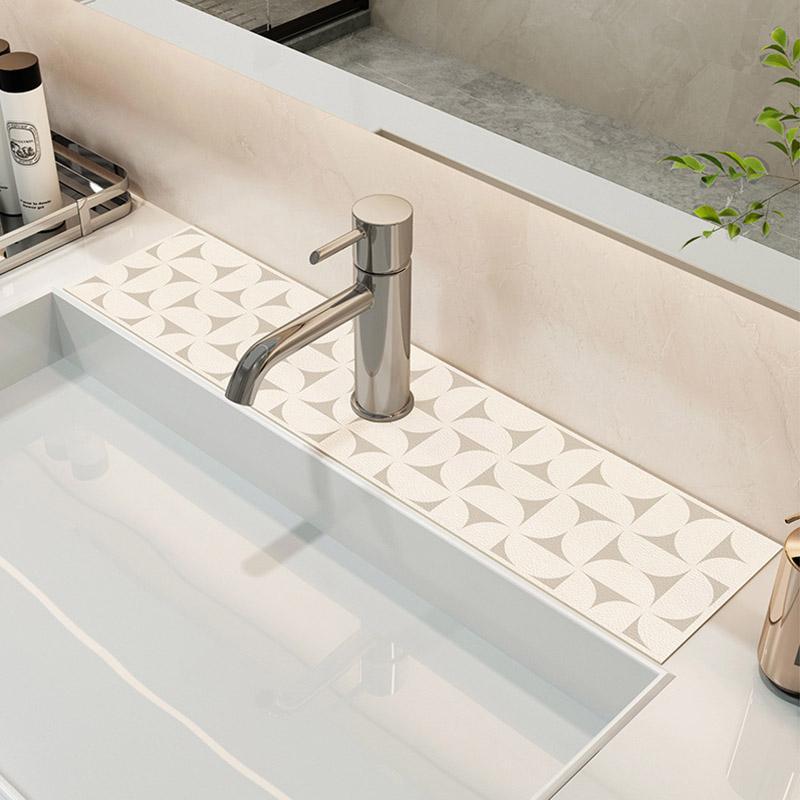 水切りマット 蛇口マット 珪藻土 蛇口乾燥マット 洗面台 新生活応援 蛇口乾燥 ソフト 珪藻土マット キッチンマット 水栓マット 乾燥 速乾吸水 抗菌 割れない | ブランド登録なし | 08
