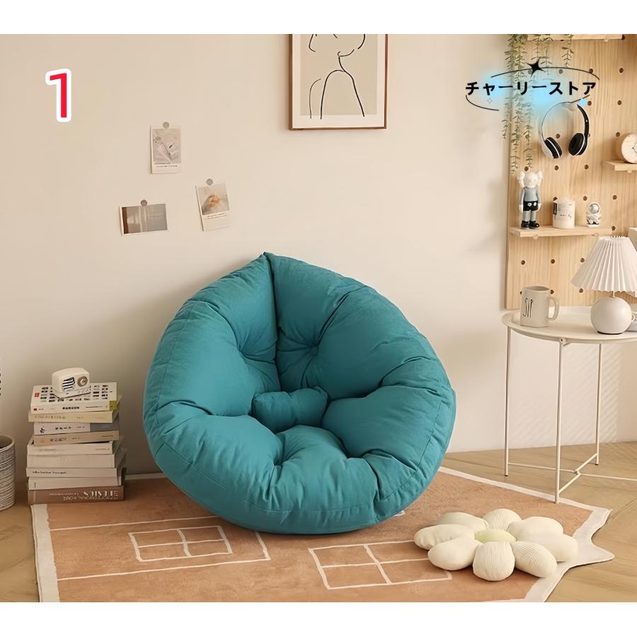 ダメになるフィットクッションソファ 3way しずく型座椅子 人沙 加厚