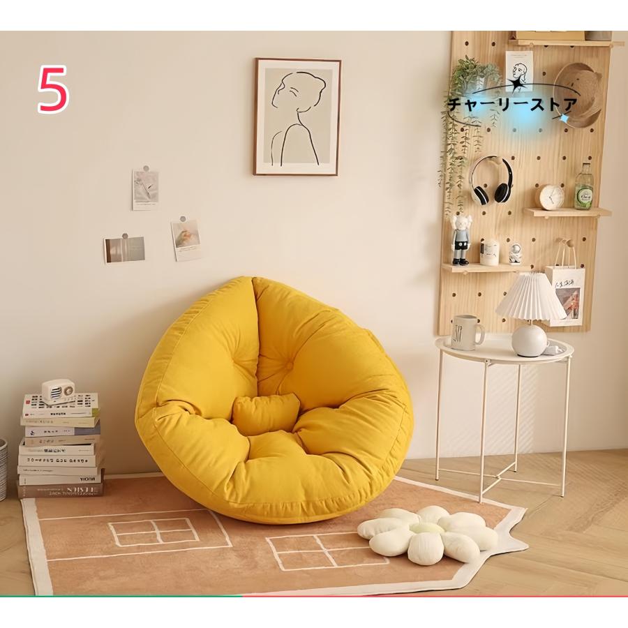 ダメになるフィットクッションソファ 3way しずく型座椅子 人沙 加厚