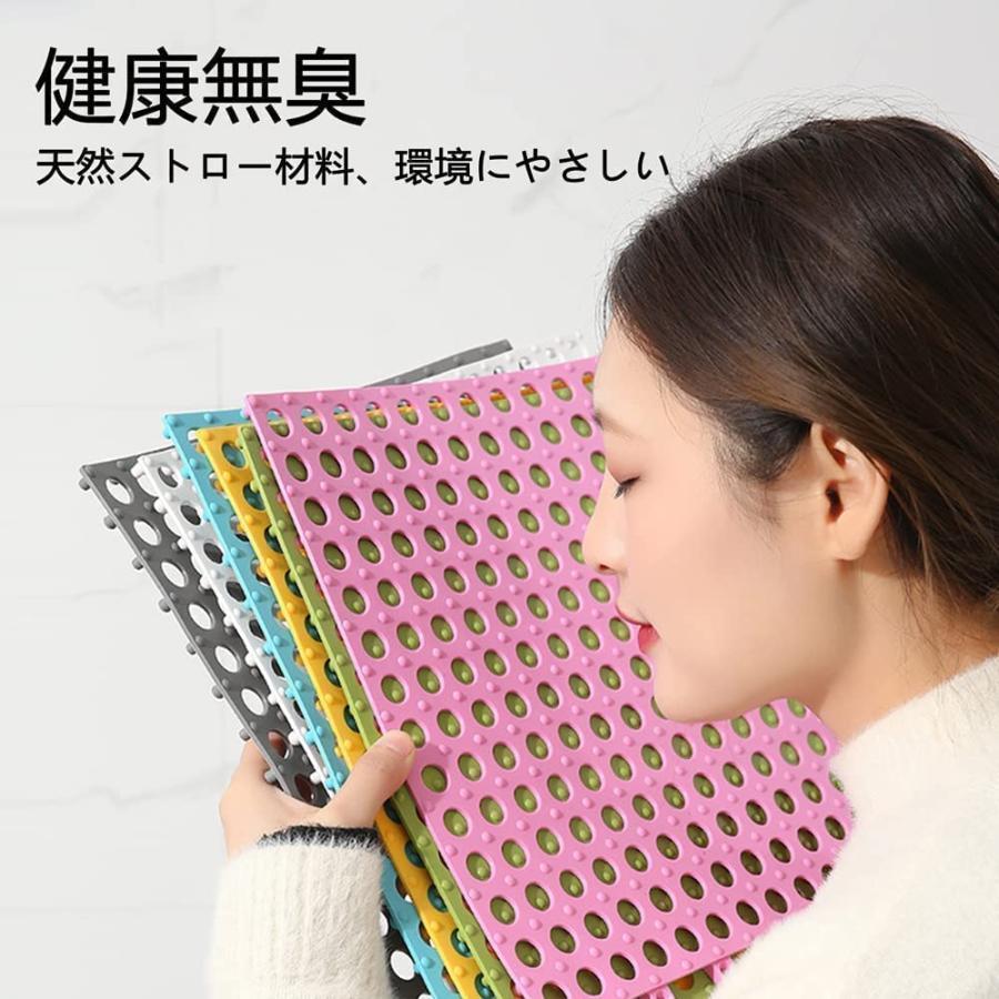お風呂マット 滑り止め 大判 浴室マット すべりどめ 床 シート 風呂用すのこ 洗い場マット DIYマット 抗菌速乾 無臭 転倒防止 介護用 柔軟快適 (12枚 ホウイト | ブランド登録なし | 18