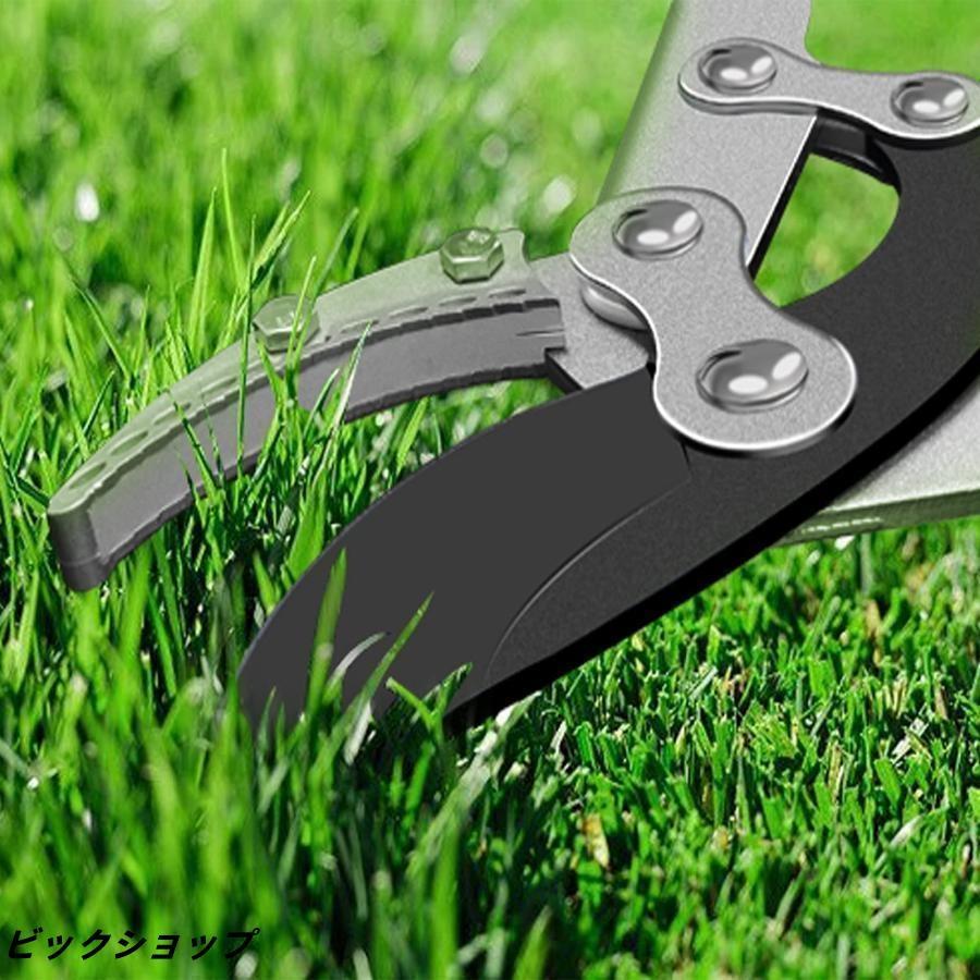 園芸用ばさみ 太枝切鋏 切断径55mm 強力型 剪定ばさみ テコ式伸縮長さ69-103cｍ 高枝切りバサミ 趣味の園芸用品 樹木の剪定が簡単にできる園芸鋏 |  | 08