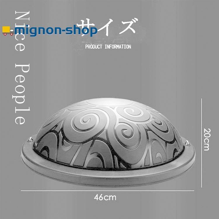 バランスボール半円型バランスディスクヨガボール半球エクササイズボールバランスボード体幹トレーリングダイエット運動耐荷重200kg直径約46cm | ブランド登録なし | 02