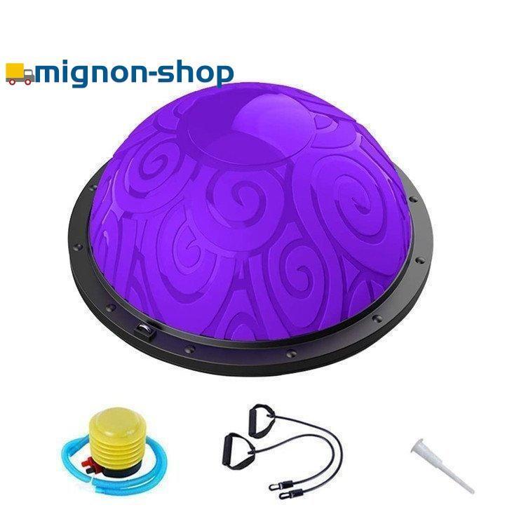 バランスボール半円型バランスディスクヨガボール半球エクササイズボールバランスボード体幹トレーリングダイエット運動耐荷重200kg直径約46cm | ブランド登録なし | 06