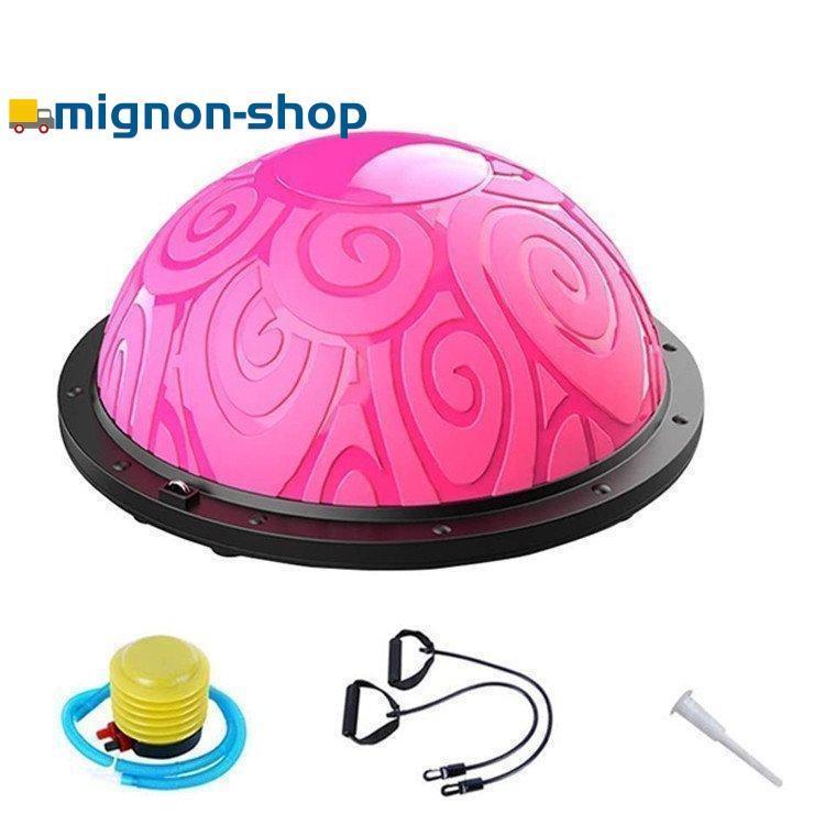 バランスボール半円型バランスディスクヨガボール半球エクササイズボールバランスボード体幹トレーリングダイエット運動耐荷重200kg直径約46cm | ブランド登録なし | 07