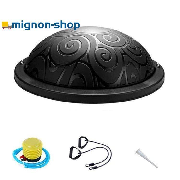 バランスボール半円型バランスディスクヨガボール半球エクササイズボールバランスボード体幹トレーリングダイエット運動耐荷重200kg直径約46cm | ブランド登録なし | 08