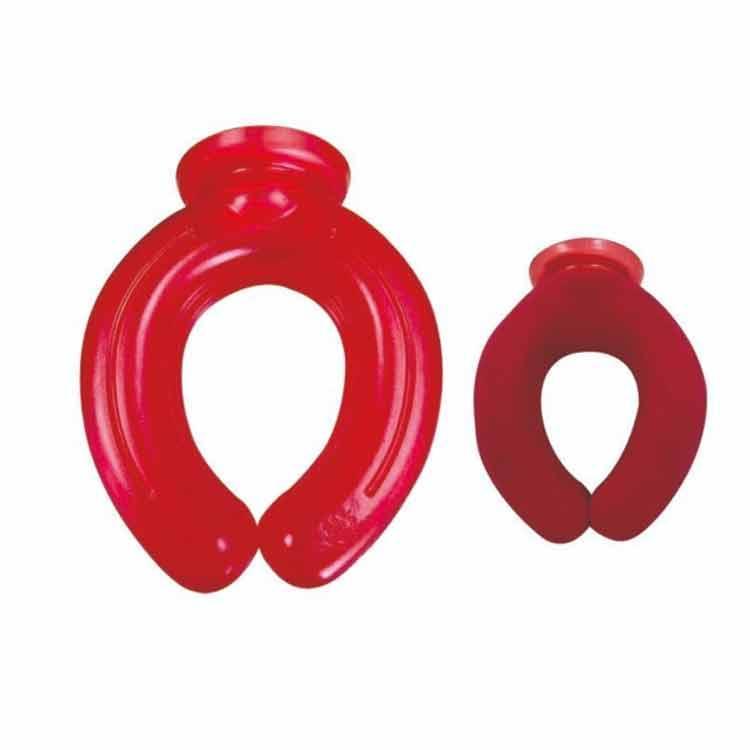 ネッククーラー カバー付き 2点セット U字型 クールリング 首 氷嚢 アイシング 氷のう ひざ 大腿部 腕 アイスパック 冷たい 冷やす 冷却プレー | ブランド登録なし | 01