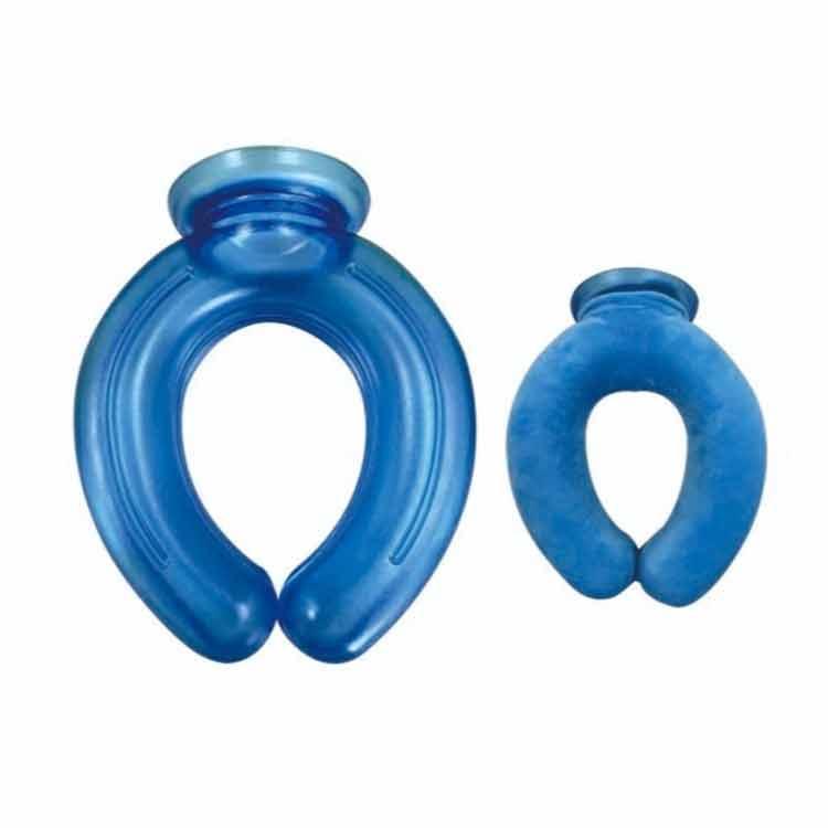 ネッククーラー カバー付き 2点セット U字型 クールリング 首 氷嚢 アイシング 氷のう ひざ 大腿部 腕 アイスパック 冷たい 冷やす 冷却プレー | ブランド登録なし | 02