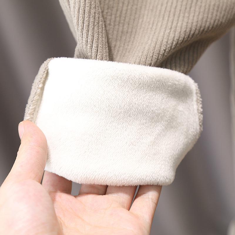 裏起毛パンツ 子供 子供服 男の子 女の子 コーデュロイ ロング丈 アウター 防寒 暖かい 厚手 カジュアル 可愛い 通園 通学 無地 ウエストゴム |  | 13