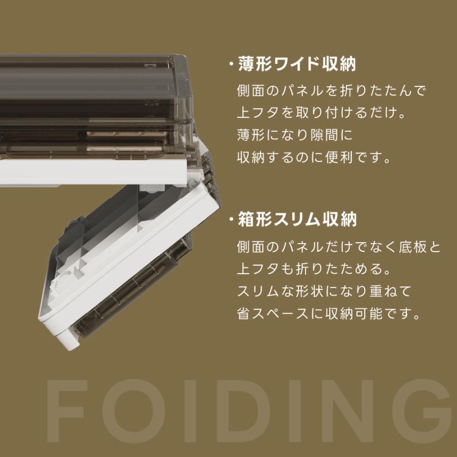 収納ボックス ベッド下ストレージコンテナ 折畳み キャスター付き 収納ケース 大容量 押入れ収納 組立簡単 積み重ね 衣装収納ボックス フタ付き zk-sn02 |  | 07